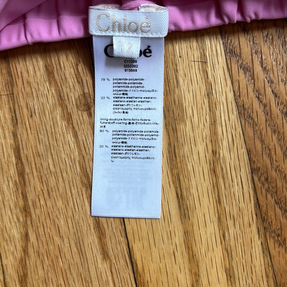 CHLOÉ  toddler Headband Pink Hearty 2 T - Picture 5 of 7